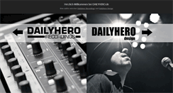 Desktop Screenshot of dailyhero.de
